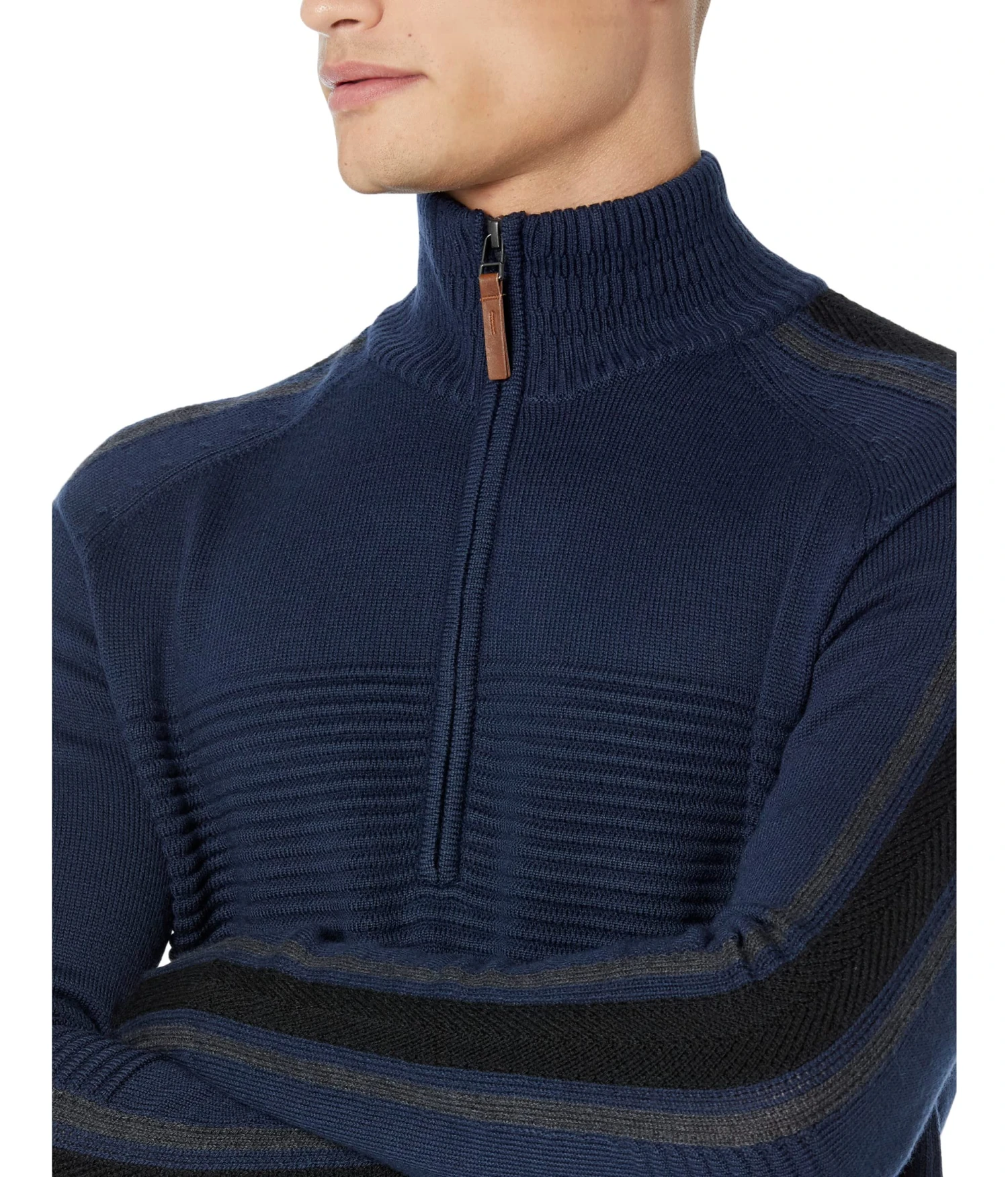 Obermeyer Vince 1/2 Zip Sweater 3 Obermeyer Vince 1/2 Zip Sweater - Image 3