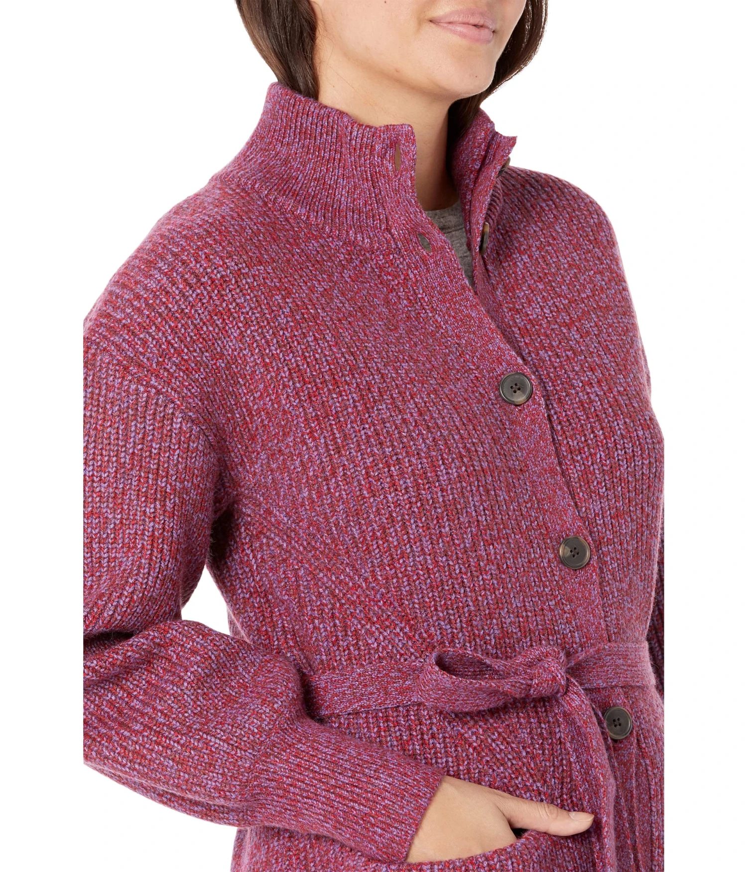 Draper James Marled Sweater Jacket 3 Draper James Marled Sweater Jacket - Image 3