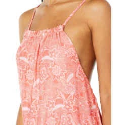 H Halston Sleeveless Spaghetti Strap Tier Dress -Cheap Styleocity Store 91s4RTrDQAL