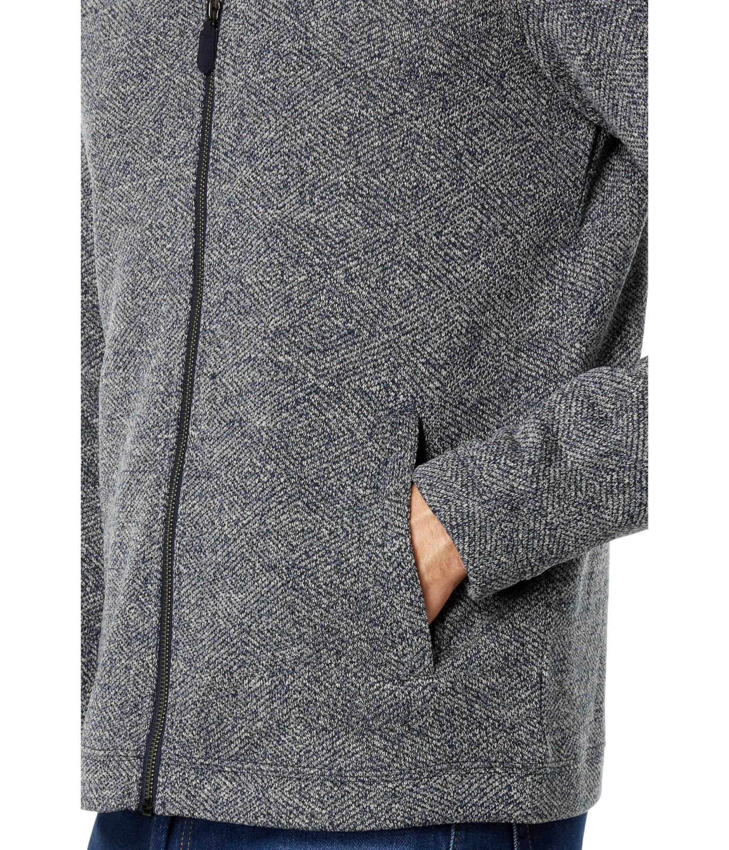 Johnston & Murphy Marled Rib Full Zip 3 Johnston & Murphy Marled Rib Full Zip - Image 3